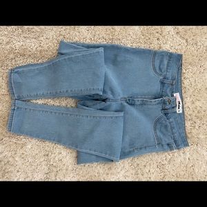 High waisted jeggings